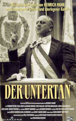 Elokuvan Der Untertan (DVDD002) kansikuva